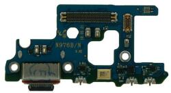  tel-szalk-19297362 Samsung Galaxy Note 10 Plus / Note 10 Plus 5G töltőcsatlakozó port panel (tel-szalk-19297362)
