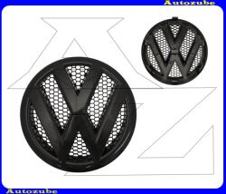 VW TRANSPORTER T5 2009.10-től /7E, 7F, 7J, 7H/ Embléma első "VW" fekete /Gyári alkatrész/ (Egyedi rendelésre, NEM visszáruzható) 7E0853601D