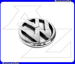 VW POLO 5 2009.06-2014.04 /6R/ Embléma első "VW" (króm/antracit) /Gyári alkatrész/ (Egyedi rendelésre, NEM visszáruzható) 6R0853600A