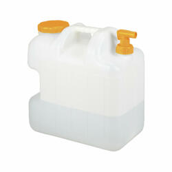  Víztároló kanna csappal 25 literes fehér-narancssárga 10036880_25_or