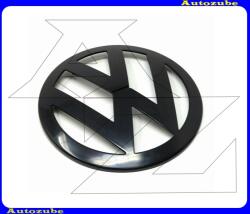 VW CRAFTER 1 2006.10-2016.10 /2E/ Embléma első "VW" fekete /Gyári alkatrész/ (Egyedi rendelésre, NEM visszáruzható) 7H0853601