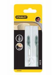 STANLEY dekopírfűrészlap T befogás fa HCS finom 76mm 2db (STA21042) (STA21042)