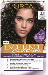 L'Oréal Excellence Cool Creme hajfesték 4.11 Ultra kőrisbarna
