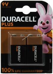 Duracell Plus Power elem MN1604 6LR61 9V-Block 2db/csom