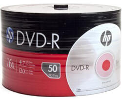 HP HP DVD-R (Hewlett Pacard) 120min. /4.7Gb. 16X - 50 buc. în celofan