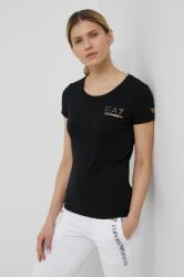 EA7 Emporio Armani t-shirt női, fekete - fekete S - answear - 23 990 Ft