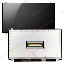 Samsung LTN156AT20-p01 kompatibilis fényes notebook LCD kijelző