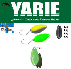 Yarie Jespa OSCILANTA YARIE 710T T-FRESH EVO 1.5gr Culoare Y75 Green Hololume