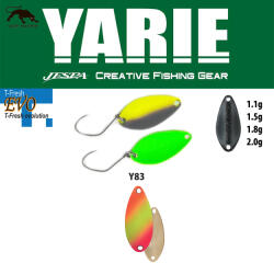 Yarie Jespa OSCILANTA YARIE 710T T-FRESH EVO 1.5gr Culoare Y83 Fighter 1