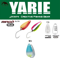 Yarie Jespa OSCILANTA YARIE 704 RINGO MIDI HAMMERED 2.0gr Culoare W9 Blues