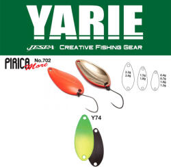 Yarie Jespa OSCILANTA YARIE 702 PIRICA MORE 1.5gr Culoare Y74 Green/Lemon