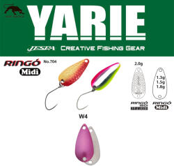 Yarie Jespa OSCILANTA YARIE 704 RINGO MIDI 1.8gr Culoare W4 Norinori Pink