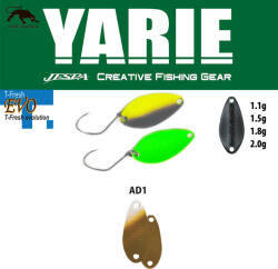 Yarie Jespa OSCILANTA YARIE 710T T-FRESH EVO 1.1gr Culoare AD1 Kaschyan