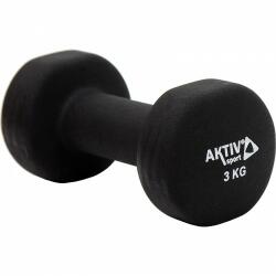 Aktívsport Súlyzó neoprén Aktivsport 3 kg fekete (203600228)