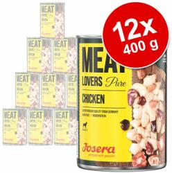 Josera Josera Pachet economic Meatlovers Pure 12 x 400 g - Vită