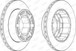 BERAL Disc frana BERAL BCR184A (BCR184A) - automobilus