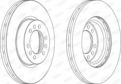 BERAL Disc frana BERAL BCR235A (BCR235A) - automobilus