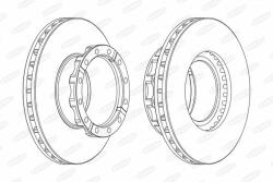 BERAL Disc frana BERAL BCR254A (BCR254A) - automobilus