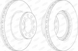 BERAL Disc frana BERAL BCR323A