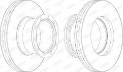 BERAL Disc frana BERAL BCR113A