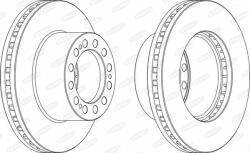 BERAL Disc frana BERAL BCR204A (BCR204A) - automobilus