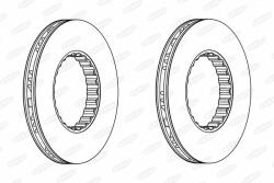 BERAL Disc frana BERAL BCR259A (BCR259A) - automobilus