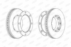 BERAL Disc frana BERAL BCR220A (BCR220A) - automobilus
