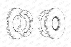 BERAL Disc frana BERAL BCR219A