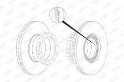 BERAL Disc frana BERAL BCR148A (BCR148A) - automobilus