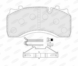 BERAL set placute frana, frana disc BERAL BCV29142TK (BCV29142TK)