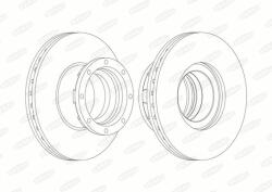 BERAL Disc frana BERAL BCR216A (BCR216A) - automobilus