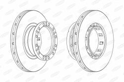 BERAL Disc frana BERAL BCR318A (BCR318A) - automobilus