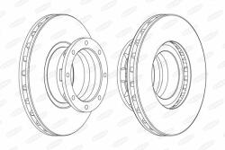 BERAL Disc frana BERAL BCR187A (BCR187A) - automobilus