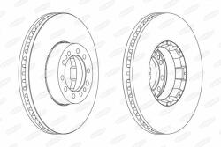 BERAL Disc frana BERAL BCR134A (BCR134A) - automobilus