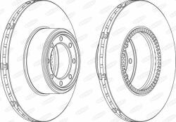 BERAL Disc frana BERAL BCR321A (BCR321A) - automobilus