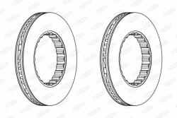 BERAL Disc frana BERAL BCR348A (BCR348A) - automobilus