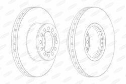 BERAL Disc frana BERAL BCR214A (BCR214A) - automobilus