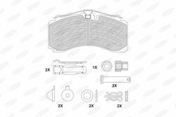 BERAL set placute frana, frana disc BERAL BCV29319TK (BCV29319TK)