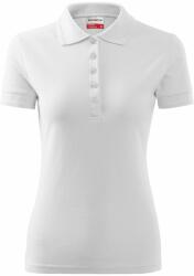 MALFINI Tricou polo pentru femei Reserve - Albă | XL (R230016)