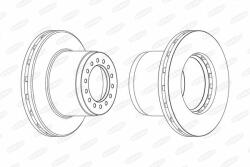 BERAL Disc frana BERAL BCR189A (BCR189A) - automobilus