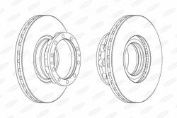BERAL Disc frana BERAL BCR272A (BCR272A) - automobilus