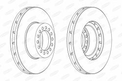 BERAL Disc frana BERAL BCR319A (BCR319A) - automobilus