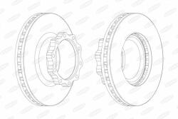 BERAL Disc frana BERAL BCR147A (BCR147A) - automobilus