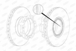 BERAL Disc frana BERAL BCR226A (BCR226A) - automobilus