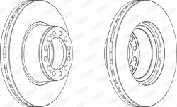BERAL Disc frana BERAL BCR201A (BCR201A) - automobilus
