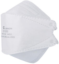 Laianzhi Masca de protectie respiratorie FFP2 YX011, 4 straturi (Negru) (YX011-B)