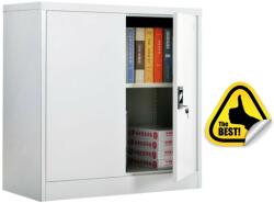 Plus Mobilier Fiset metalic Premium Asamblat 1 raft+baza 900x400x900 mm (LxlxH), 50 kg/polita, inchidere 3 puncte, PLUS gri Fiset metalic 2 1 900x400x900 50 kg (61003854) Dulap arhivare