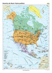 America de Nord. Harta politică