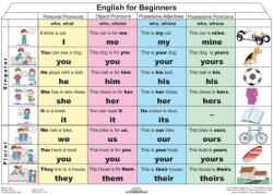 English for Beginners -planșă de perete