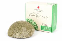 Indian Natural Hair Car Shikakai és menta szilárd sampon zsíros hajra 60 g